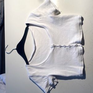 crop top blanc de chez ardene